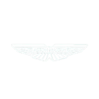Aston Martin Logo - white